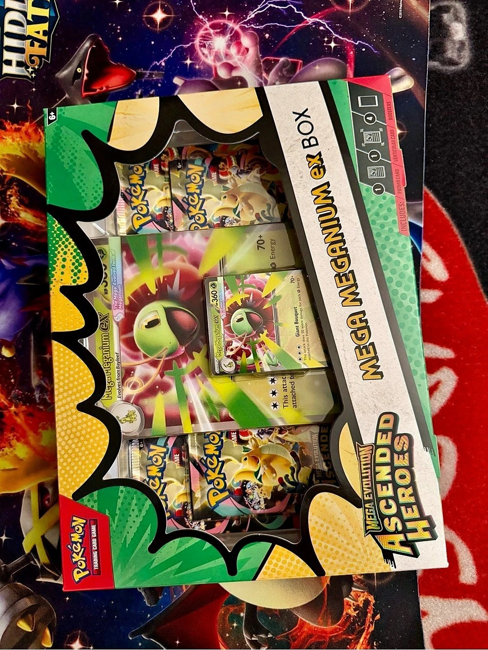 Pokemon Ascended Heroes Mega Meganium ex Box
